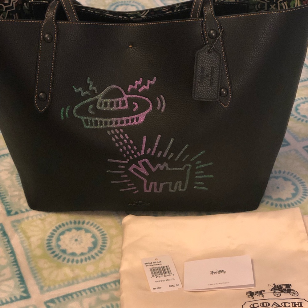 Brand new Coach x Keith Haring.